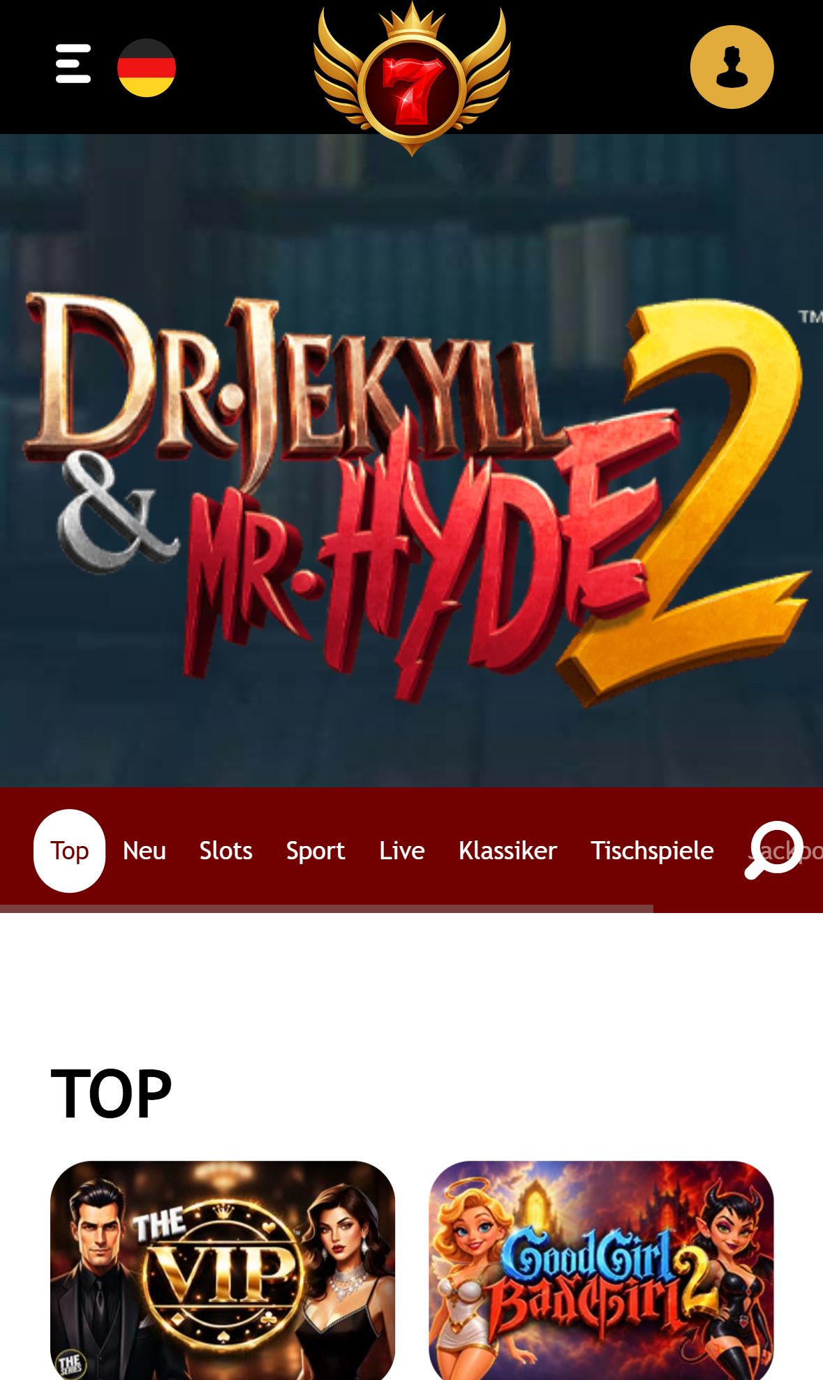 7Red — Lobby (Mobil)