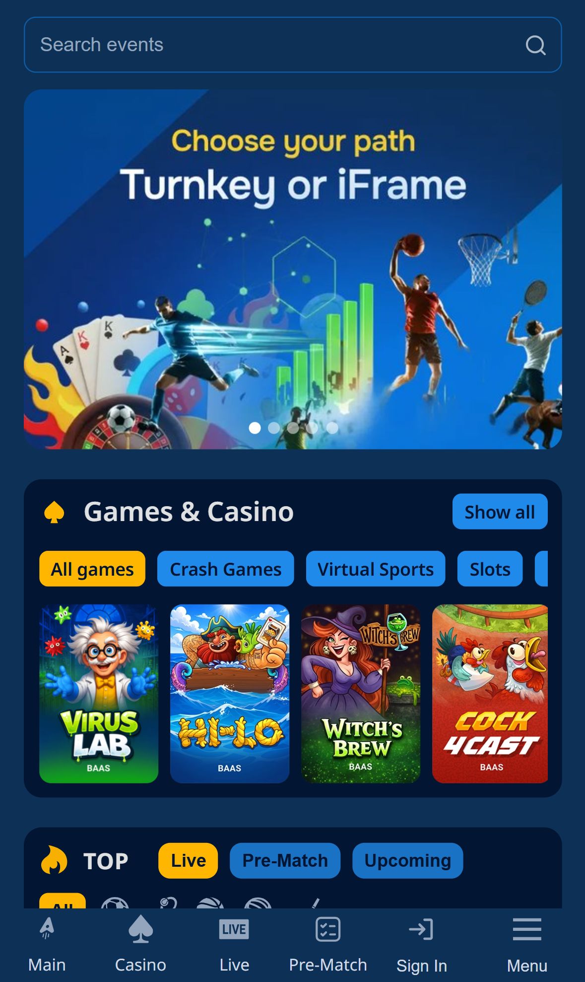 Apostart — Homepage (Mobile)