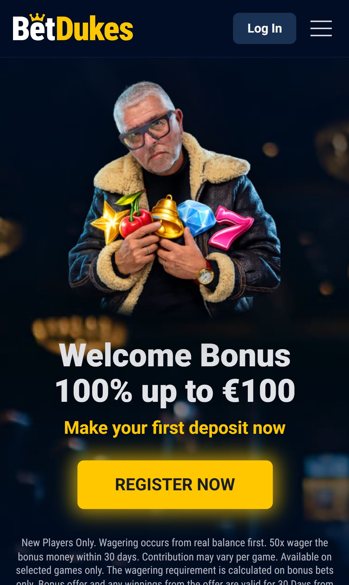 BetDukes — Lobby (Mobile)