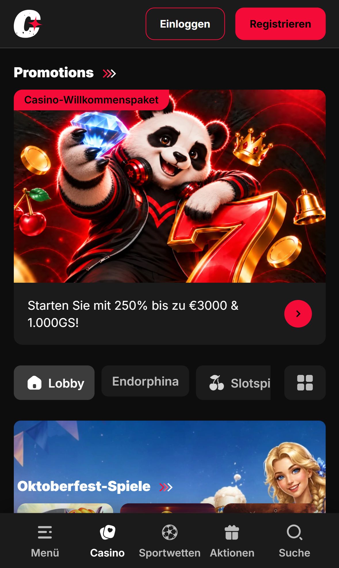 Chalk Wins — Lobby (Mobil)