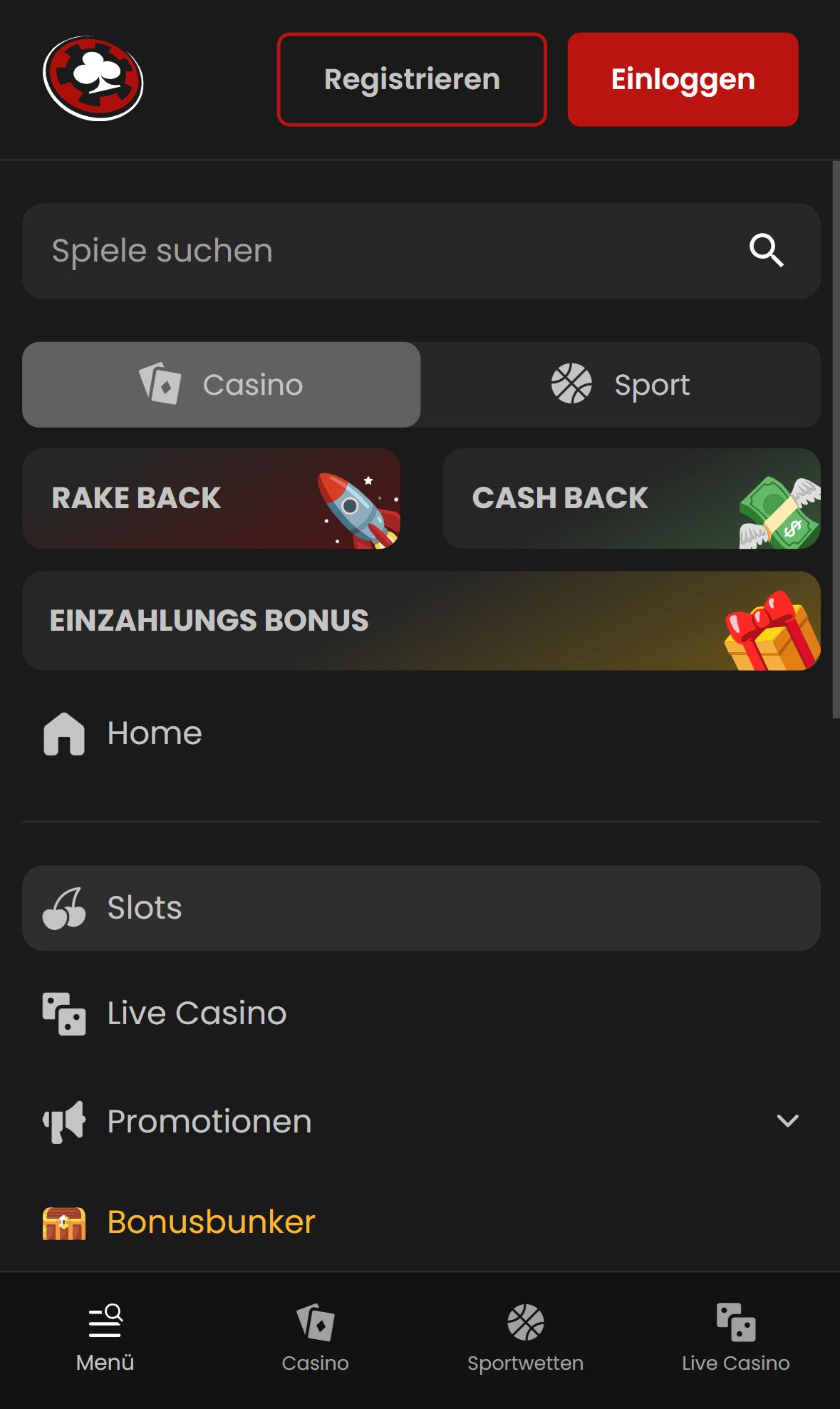 Chipstars — Startseite (Mobil)