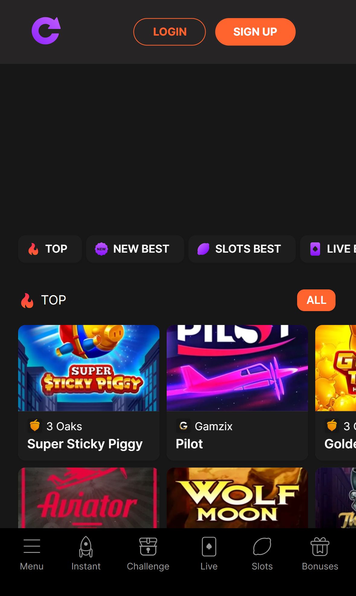 Codplay — Homepage (Mobile)