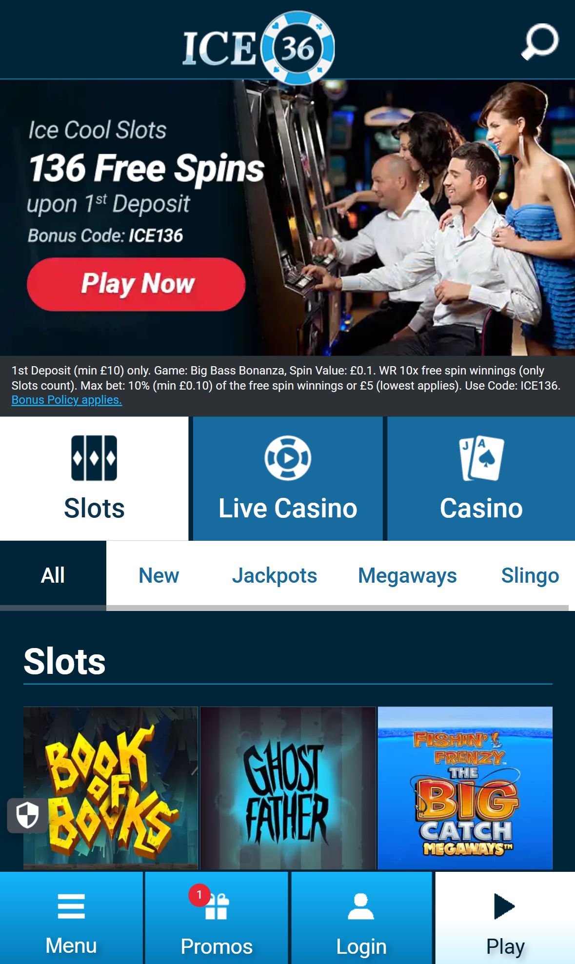 ICE36 — Lobby (Mobile)