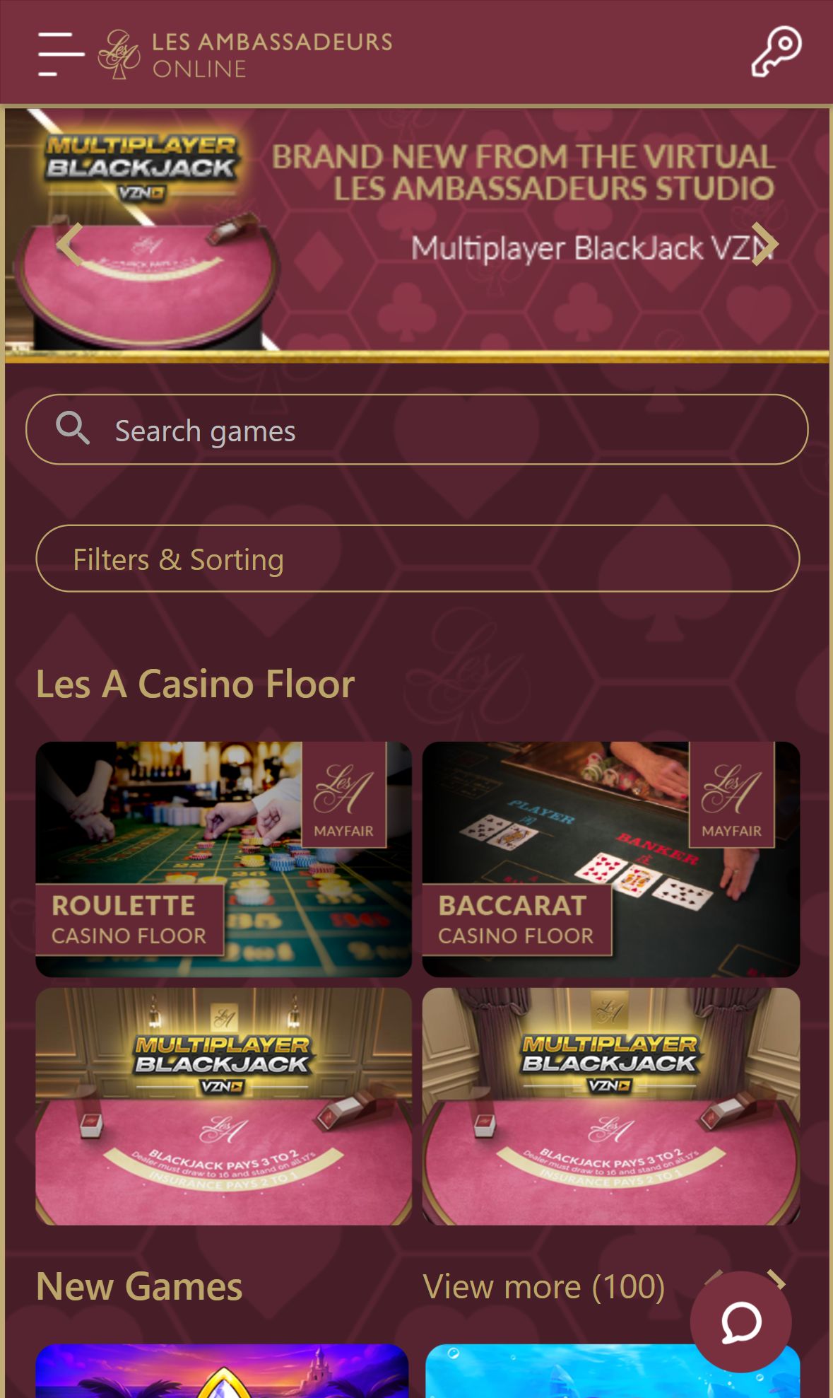 Lclubonline — Homepage (Mobile)