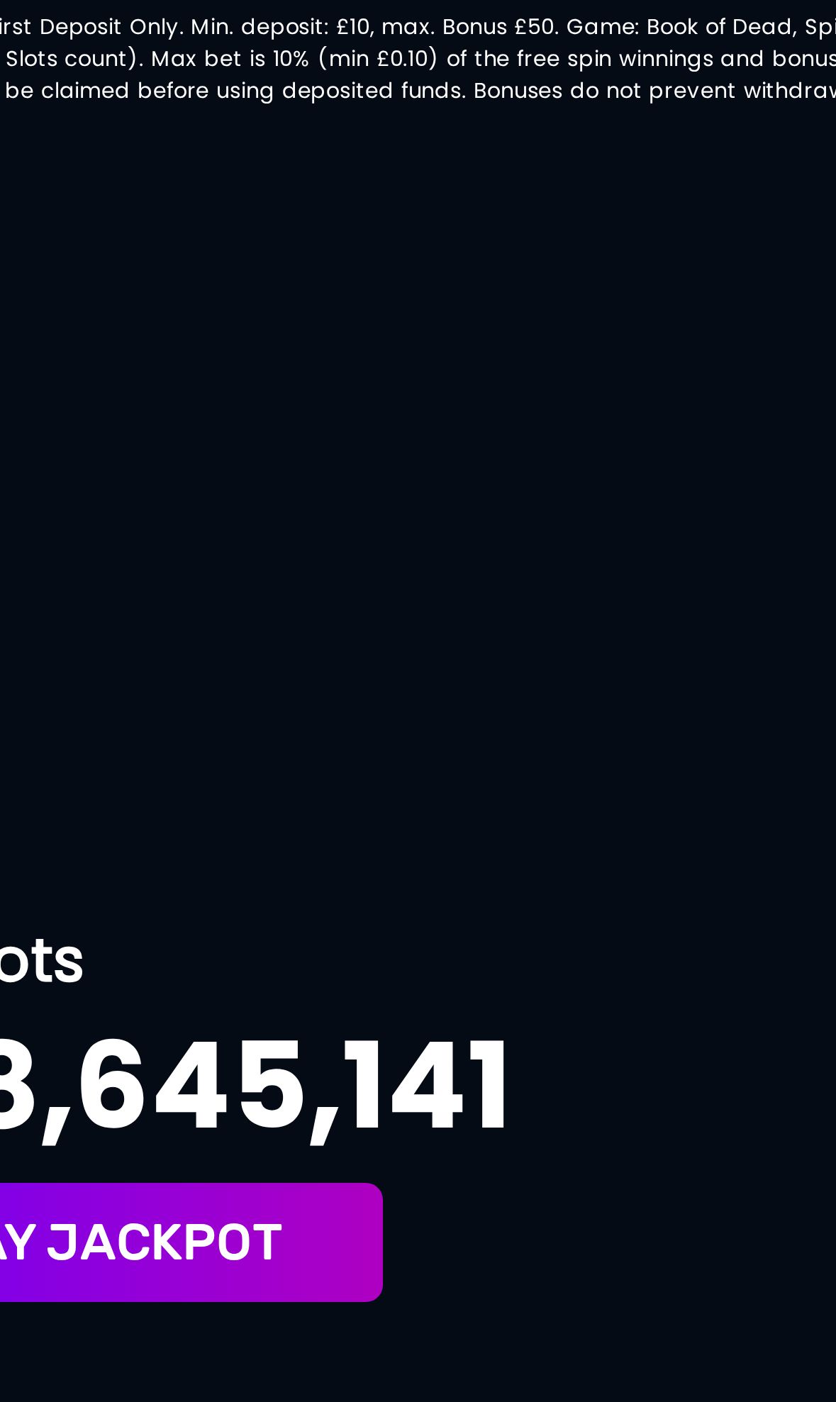 Luna Casino — Homepage (Mobile)