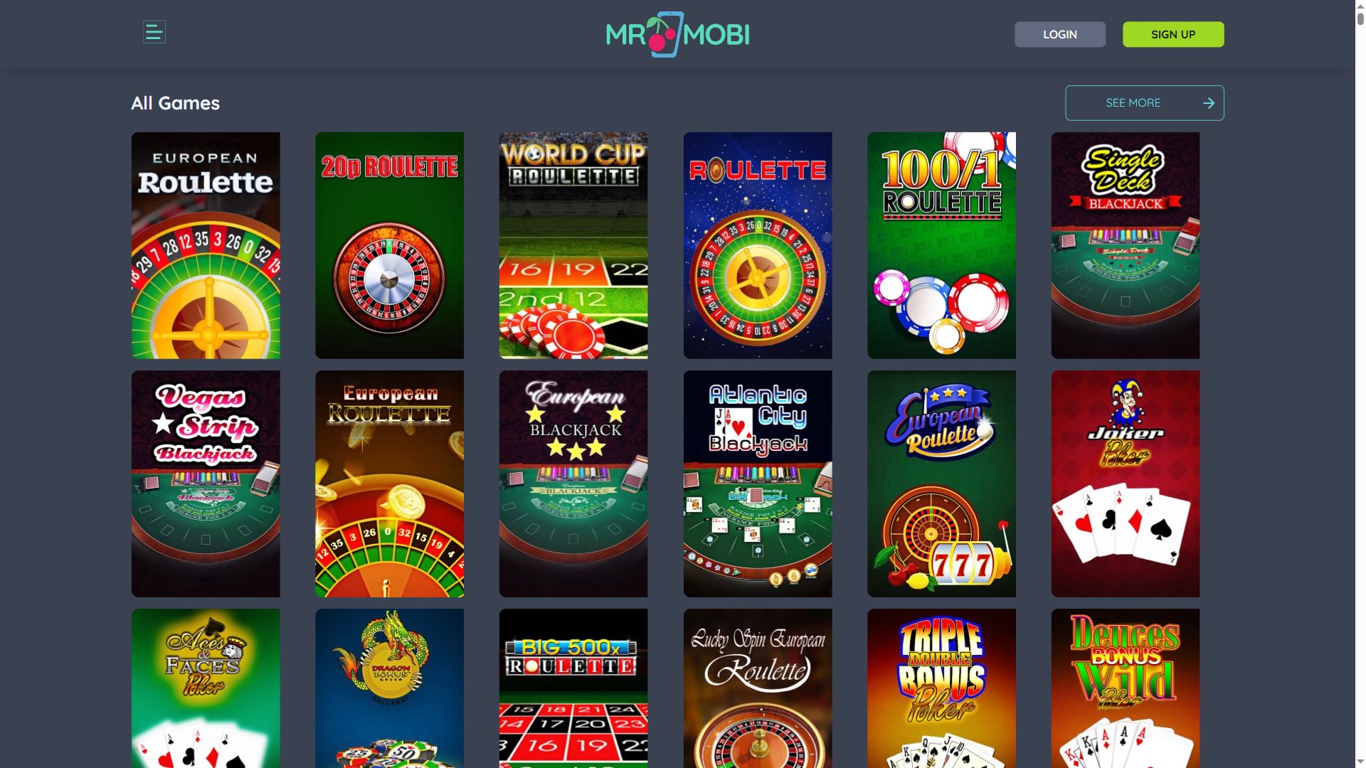 Mrmobi — Lobby (Desktop)