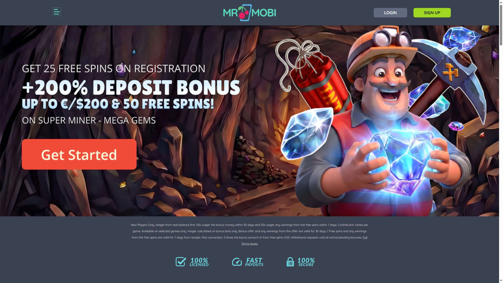 Mrmobi — Homepage (Desktop)