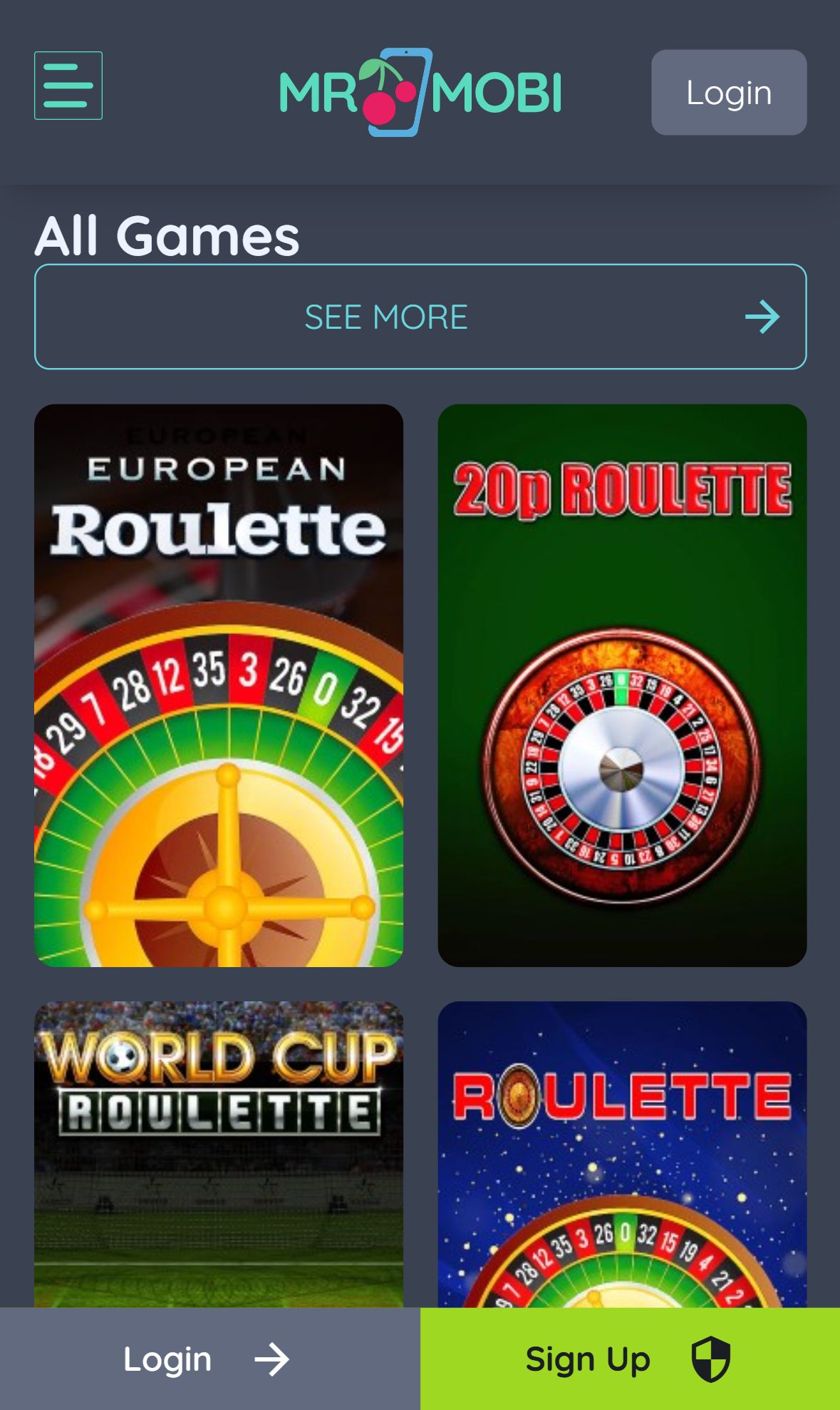 Mrmobi — Lobby (Mobile)