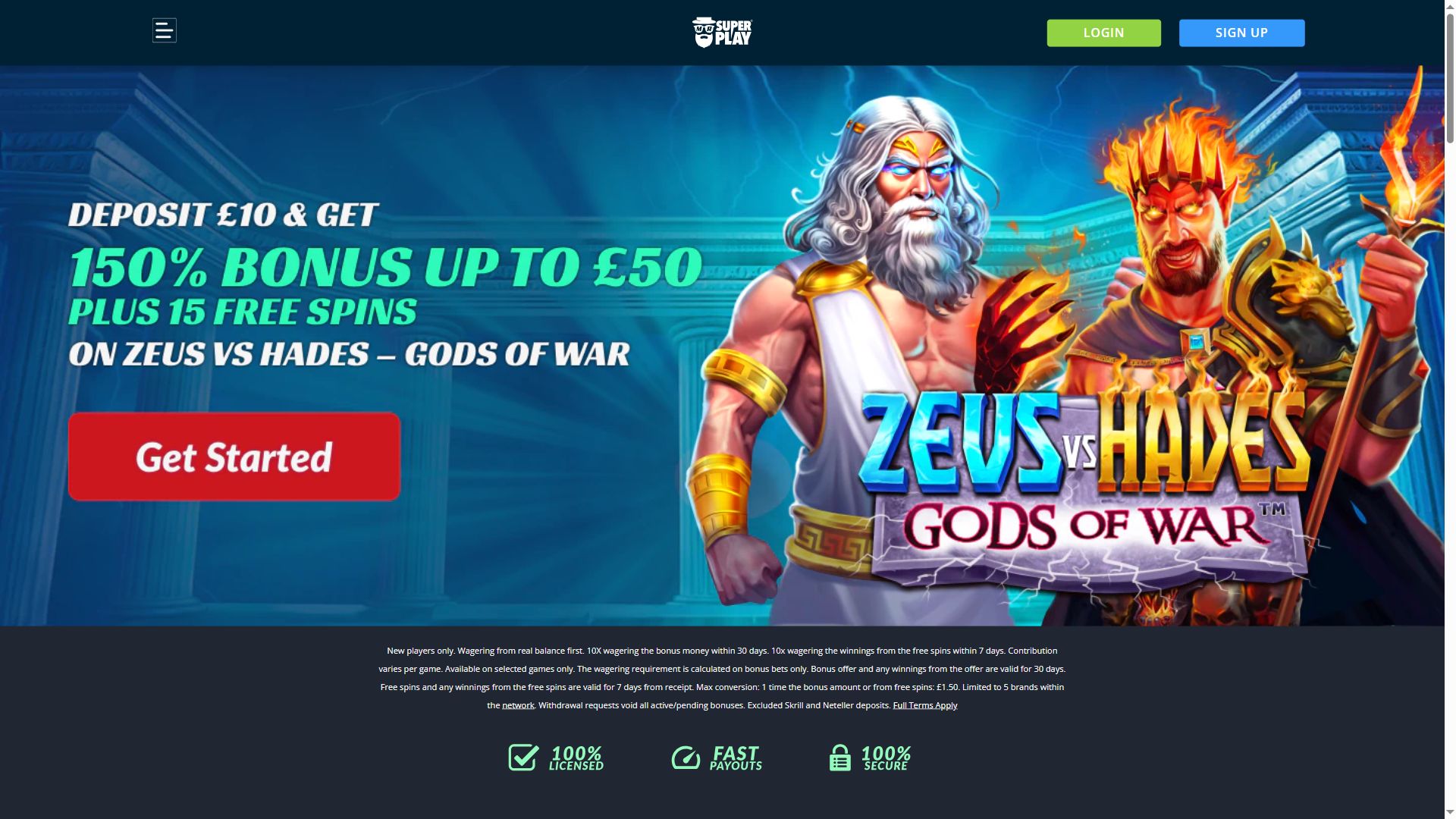 Mrsuperplay — Homepage (Desktop)