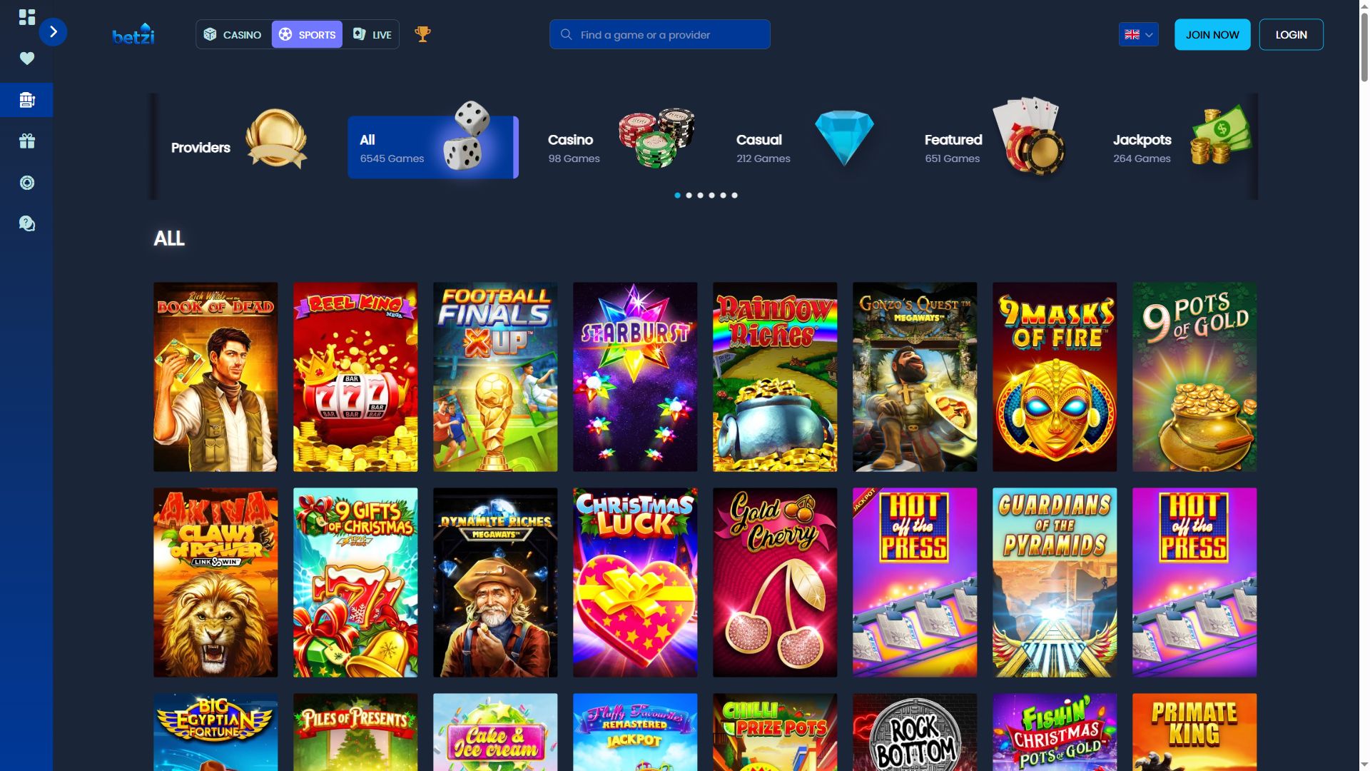 Play — Lobby (Desktop)