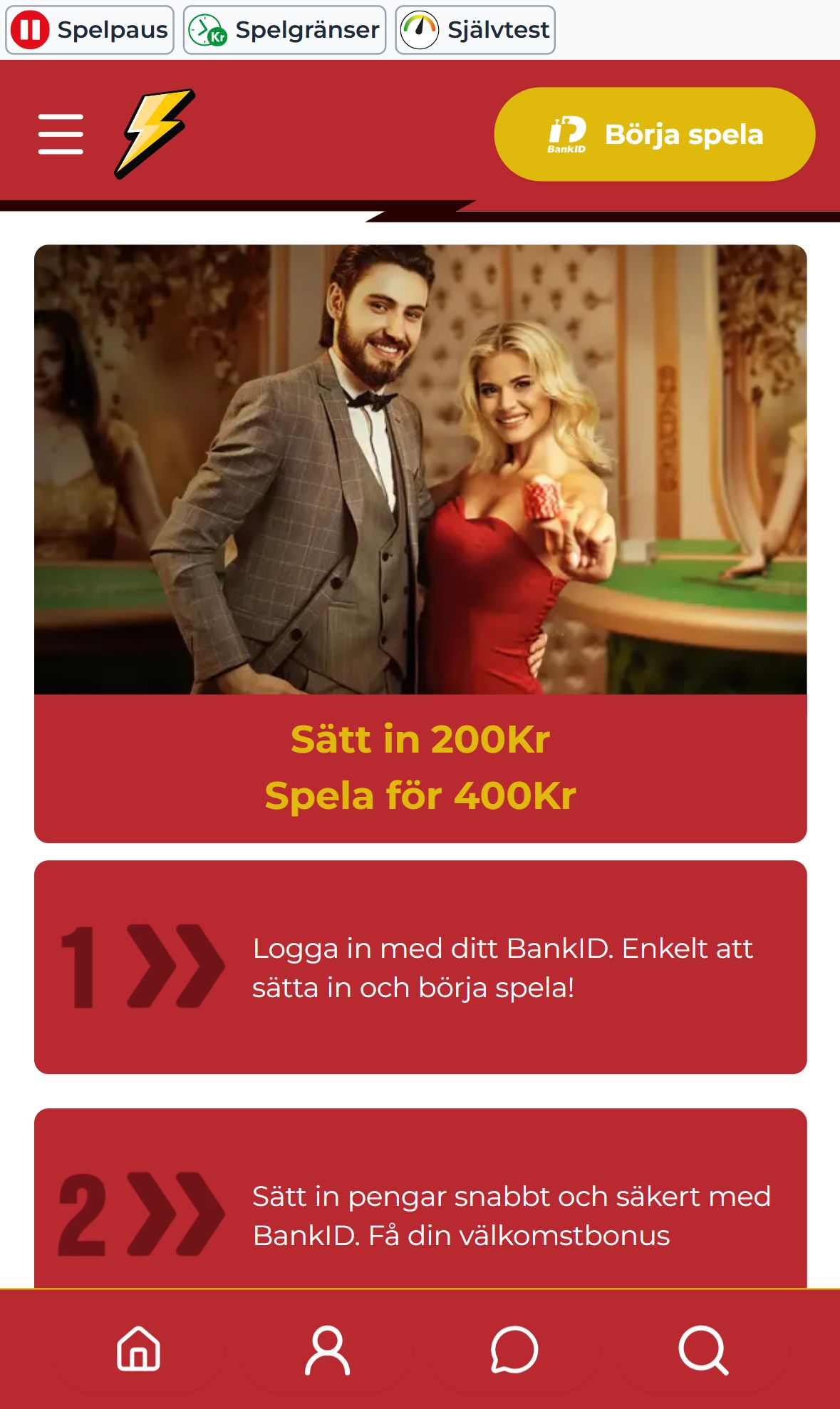 Prontolive — Homepage (Mobile)