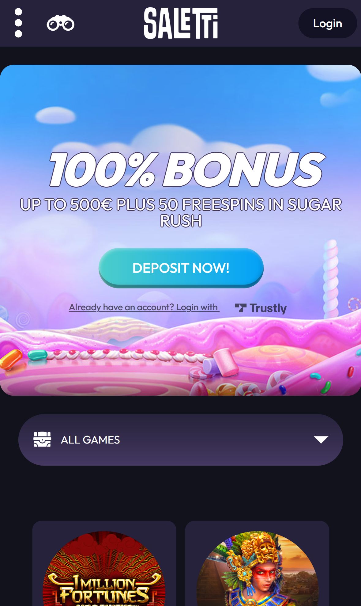 Saletti — Lobby (Mobile)