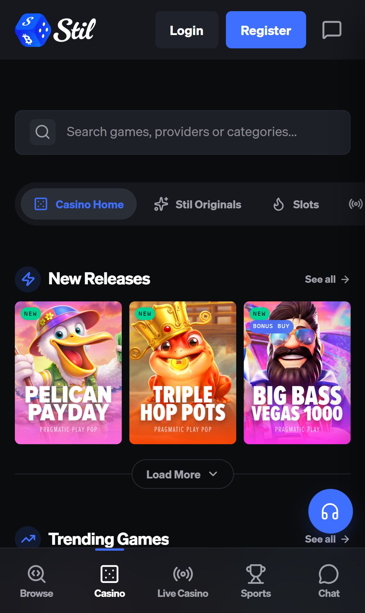 Stil — Lobby (Mobile)