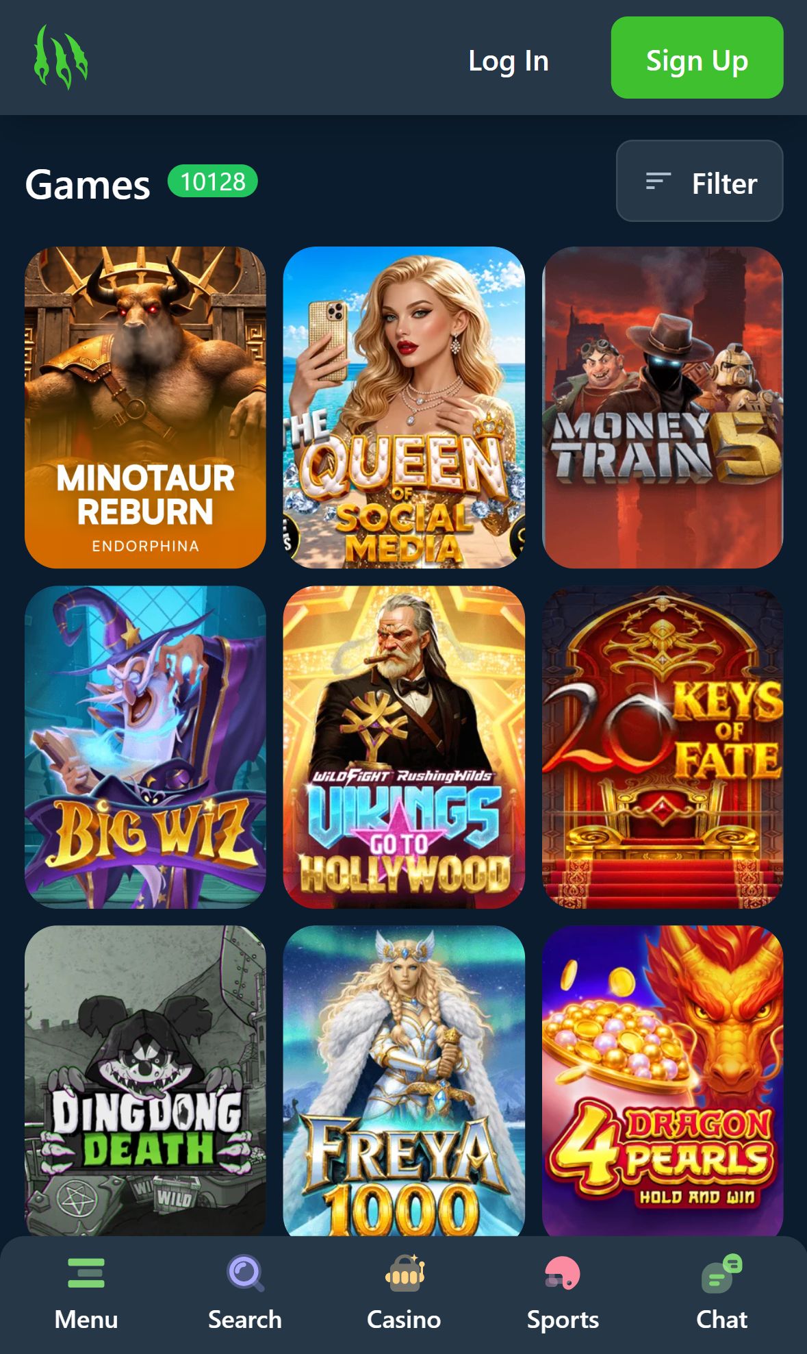Wild.io — Lobby (Mobile)