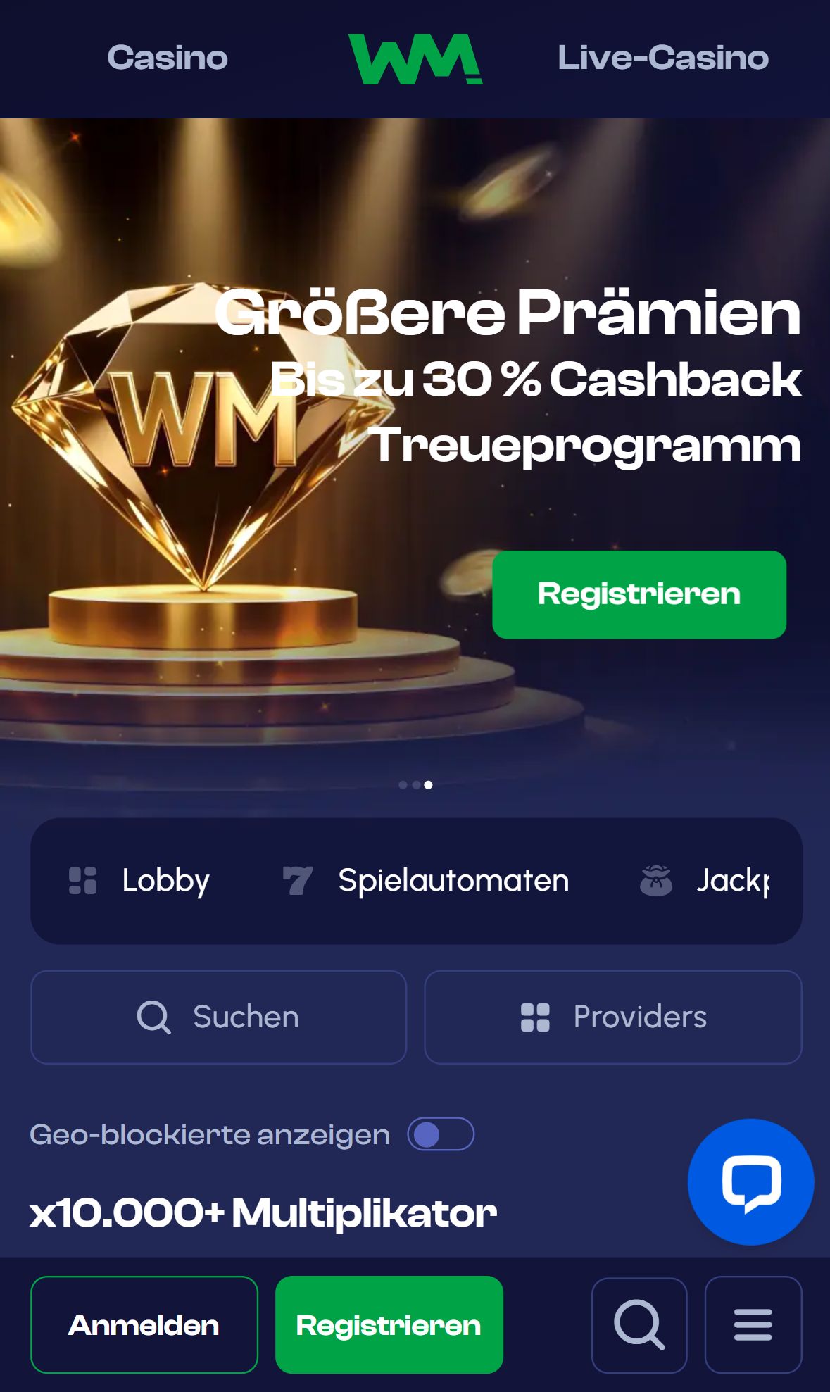 Winmaker — Lobby (Mobil)